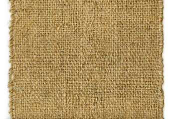 粗い麻の布のテクスチャ 背景素材
