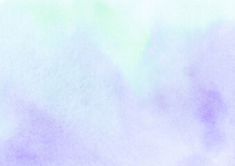 sky blue watercolor background, hand painted gradient