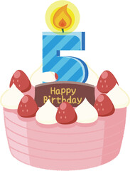 バースデーケーキ, 誕生日ケーキ, バースデー, ハッピーバースデー, 誕生日, ケーキ, ホールケーキ, 生クリーム, クリーム, チョコレート, チョコ, プレート, 食べ物, お菓子, デザート, スイーツ, 洋菓子, プレゼント, イベント, お祝い, 記念日, おやつ, 甘い, かわいい, ギフト, 贈り物, イラスト, フルーツ, 苺, 行事, 年中行事, おいしい, 果物, 赤色, 