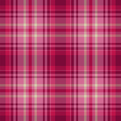 Plaid pattern seamless. Check fabric texture. Stripe square background. Vector textile design.