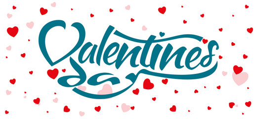 Valentines day Typography 
