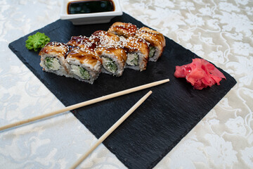 Delicious, juicy and mouth-watering rolls called Canada