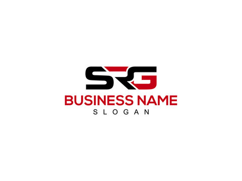 SRG Letter Logo, srg logo letter icon vector