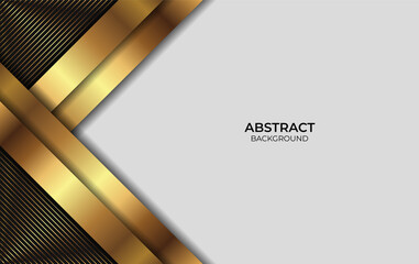 Background Abstract Glod And Black Design