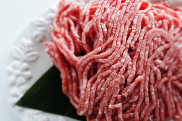 Freshness pork and beef mixed mince meat for prepared cooking ingredient