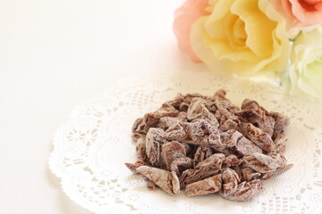 Chinese Snack food, dried and salted sweet Plum
