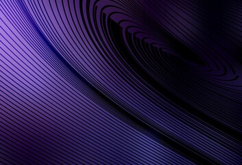Dark Purple vector layout with curved lines.
