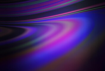 Dark Purple, Pink vector blurred pattern.