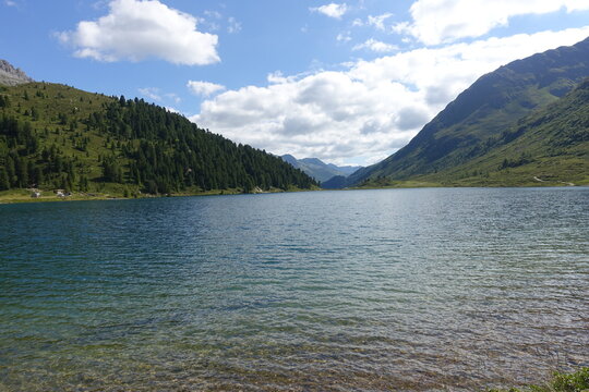lago di obersee passo stalle