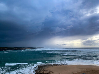 Fototapeta premium Sailing on river Tagus (Tejo), Lisbon, Portugal
