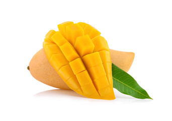 mango isolated on white background