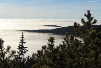 inversion in the mountains