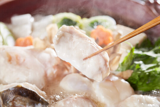 ふぐ鍋　てっちり　はしあげ