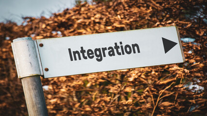 Street Sign to Integration