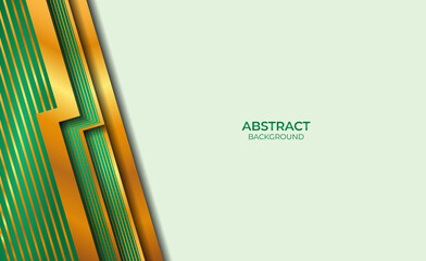Obraz premium Abstract Gold And Green Background