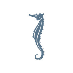 Seahorses logo vector, Creative Seahorses logo design concepts template, icon symbol, illustration