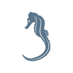 Seahorses logo vector, Creative Seahorses logo design concepts template, icon symbol, illustration