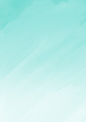 Tender ink and watercolor texture on white paper background. Gradient paint strokes and decalcomania effect. Hand-painted gouache abstract image. Mess on the canvas.