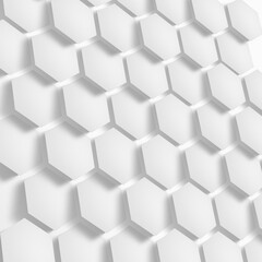 Fototapeta premium abstract hexagon pattern background