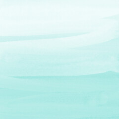 Aqua ink and watercolor texture on white paper background. Gradient paint strokes and decalcomania effect. Hand-painted gouache abstract image. Mess on the canvas.