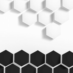 abstract hexagon pattern background