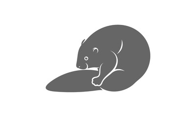 Beaver logo vector, Creative Beaver logo design concepts template, icon symbol, illustration