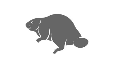Beaver logo vector, Creative Beaver logo design concepts template, icon symbol, illustration