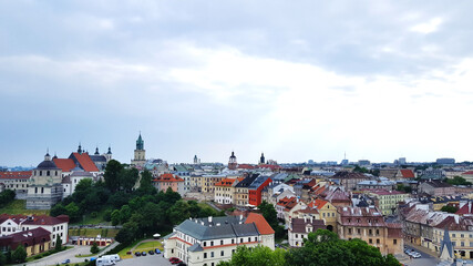 View of the city in Poland