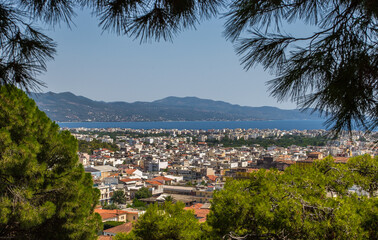 Naklejka premium View of the City Kalamata, Greece
