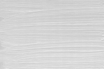 Modern contemporary acrylic background. Black and white paint texture made with a brush. Abstract painting on paper. Mess on the canvas. Clay paint.