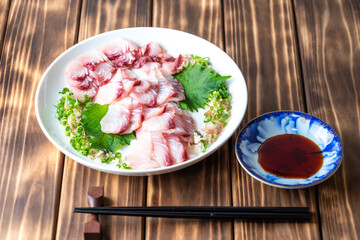 日本の刺し身　和食イメージ