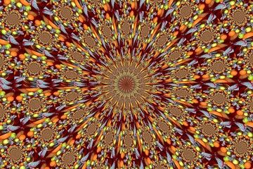 abstract fractal background, brown background, gray background