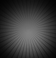 spiral hexagon background texture pattern