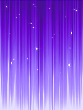 Abstract background with stars and purple stripes.