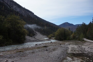 Karwendelradtour entlang der Isar