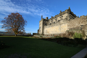 Fototapeta na wymiar The Stirling castle in Scotland