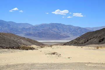 view of mountains in death valley