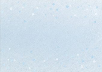 金箔を散りばめた和紙風　背景素材（水色）