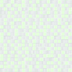 Seamless vector pattern with pearl mosaic background. Bright random ceramic tiles. Squares pattern. Print for wrapping, web backgrounds, fabric, decor, surface, packaging, scrapbooking, etc. 