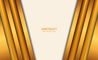 Design Abstract Brown And Gold Style
