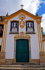 The St Anthony Chapel, Sao Joao del Rei, Brazil