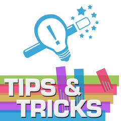 Tips And Tricks Abstract Colorful Stripes Square 