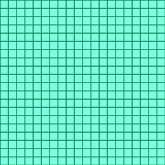 Fototapeta premium Blue gradient mosaic pattern. Сhaotic mosaic texture. Blue abstract background with geometric design. Vector mosaic background. Seamless pattern. 