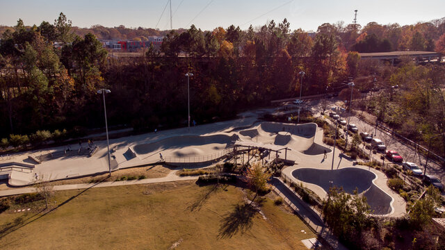 Atlanta Georgia Skate Park On The BeltLine