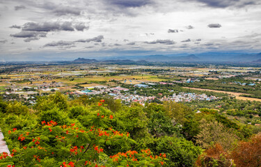 Mandalay Myanmar Burma Southeast Asia
view to the landscape and cityscape from Mandalay Hill