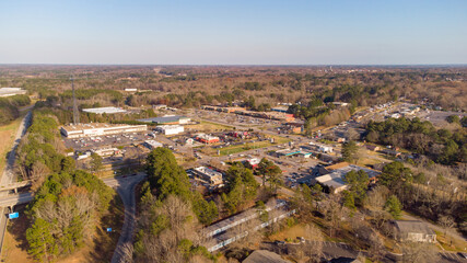 Aerial photo Henderson NC USA