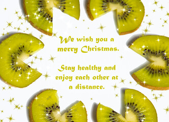 Christmas Card Kiwi