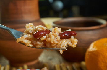 Puerto Rican  Arroz junto
