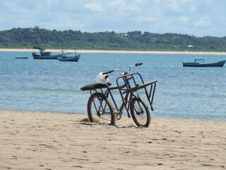 bicycle on the beach