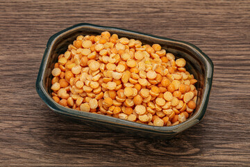 Dry peas for cooking